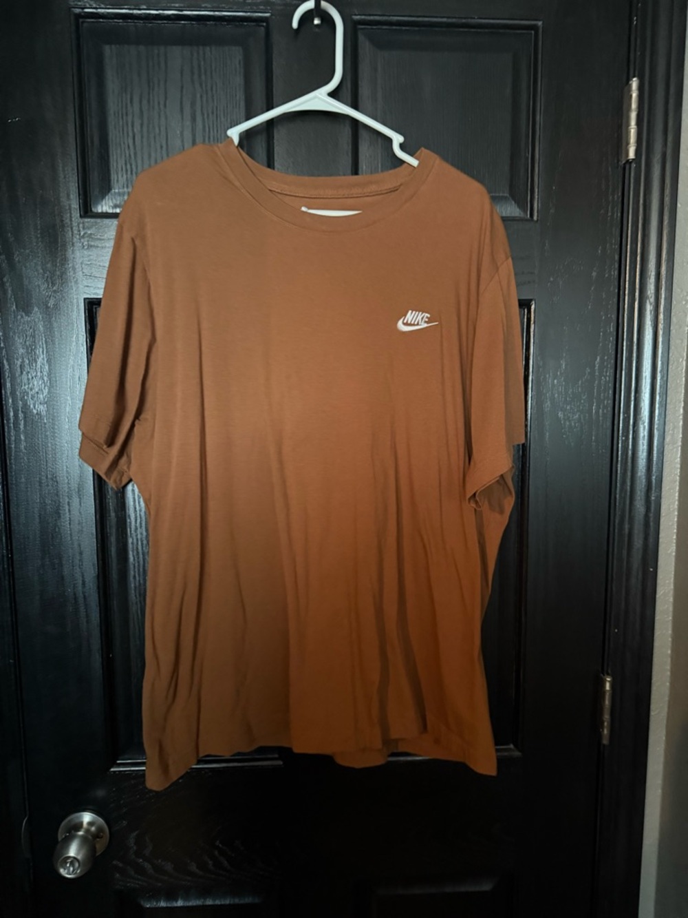 Nike Men’s Rust Brown Short Sleeve Crew Tee